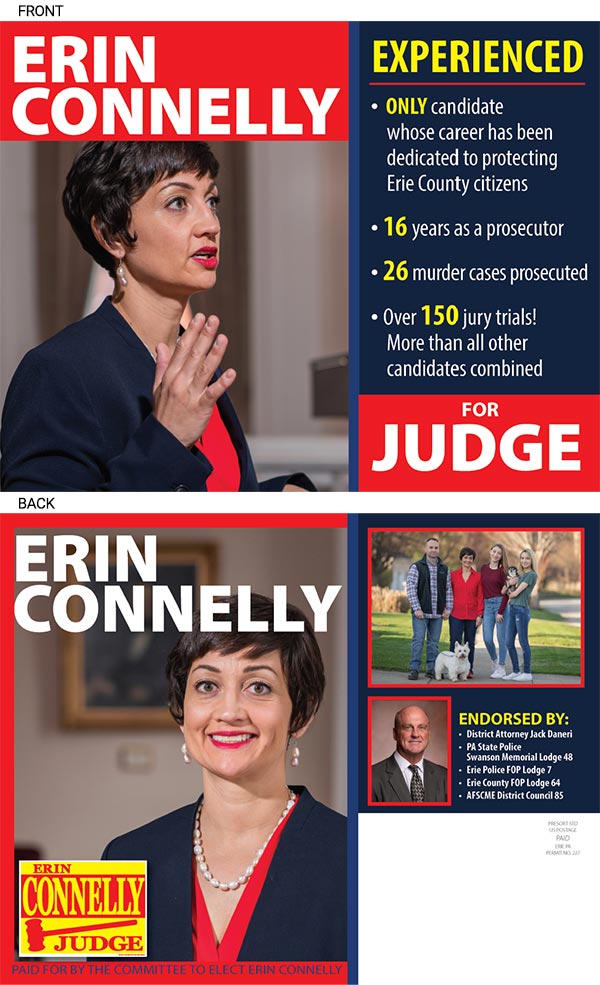 Erin Connelly Political Postcard